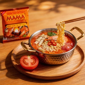 Oriental Style Instant Noodles Shrimp Creamy Tom Yum Flavor 90g