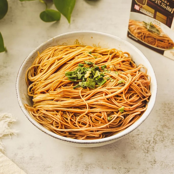 真尝家 松鹤楼 葱油拌面 苏式细面 懒人方便速食面 115g 【本帮风味 葱香扑鼻】
