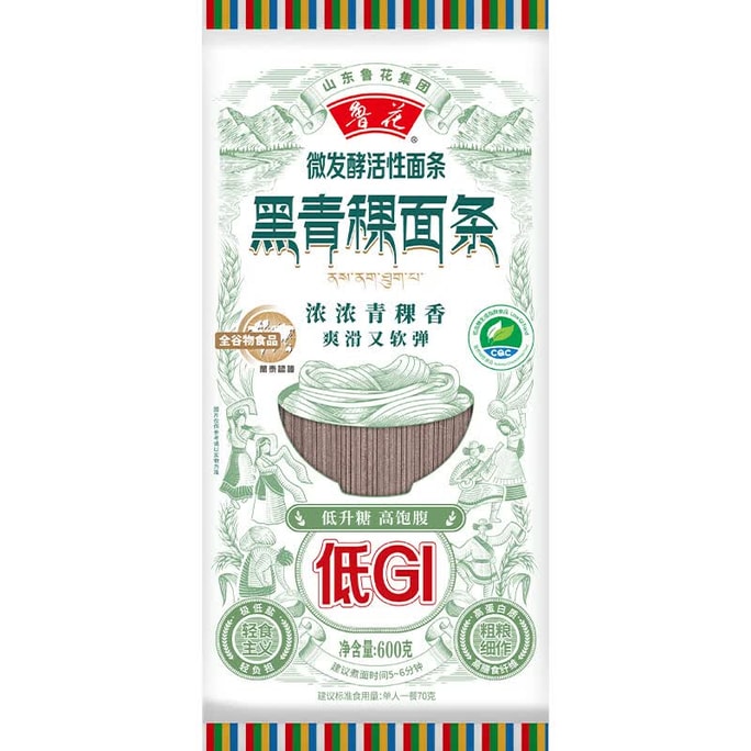 [중국 직배송] 루화 흑보리면 600g