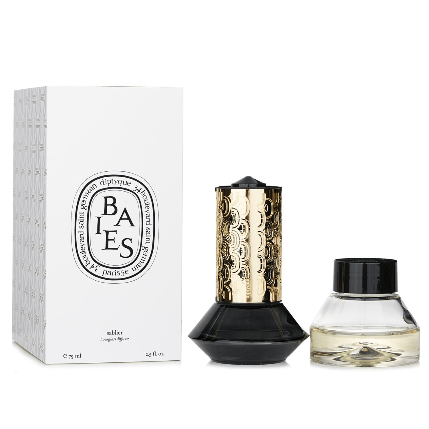 Diptyque Hourglass Diffuser - Baies (Berries) 75ml/2.5oz - Yami.com