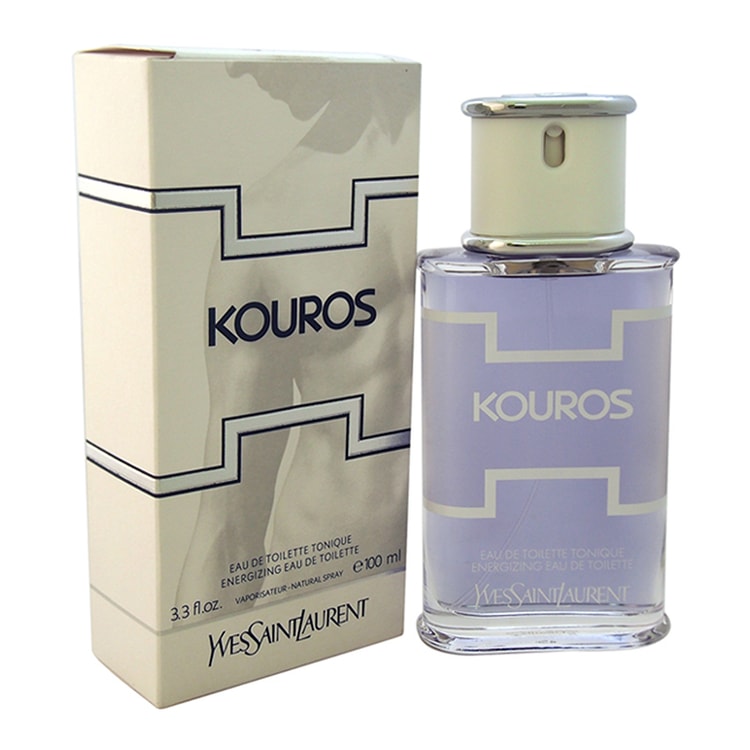 香水(男性用) Yves Saint Laurent KOUROS 100ml 法国YVES SAINT LAURENT 圣罗兰Kouros男士香水100ml EDT - 亚米