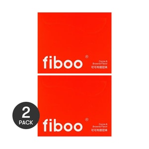 FIBOO 高蛋白單層蛋白棒 代餐飽腹能量棒 0蔗糖 低卡營養健身穀物零食 6個入 #可可布朗尼 *2【2份超值裝】【抗餓實力派】【每根含6.5g蛋白質】