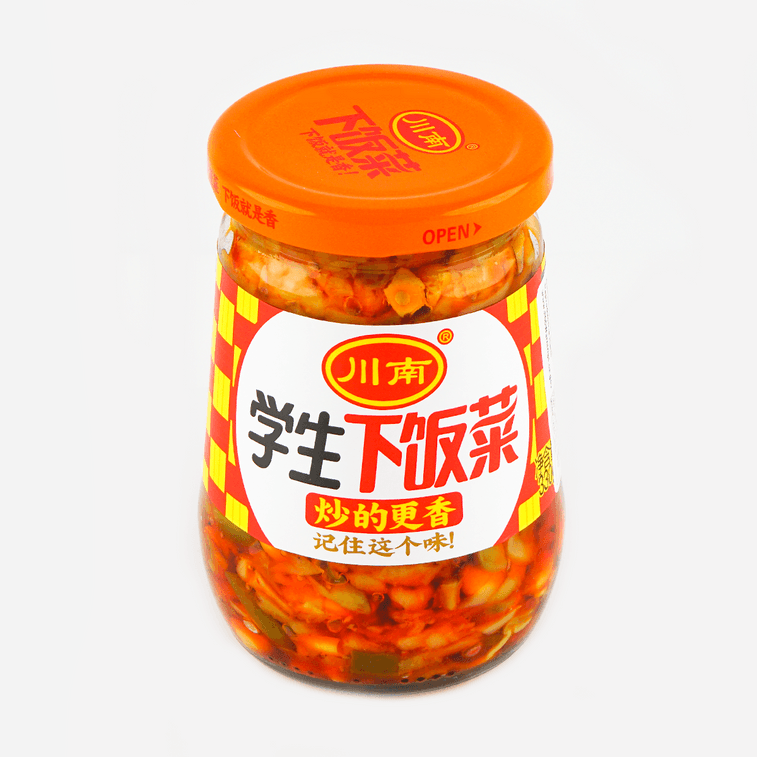 川南 学生下饭菜 鲜香脆口清淡咸菜 330g 3
