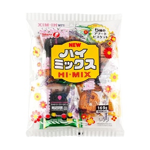 ハイミックス ベイクドウィートビスケット 5.96オンス [キャラメル、ココア、グレープ、レモン、コーヒー、5種類のフレーバー]