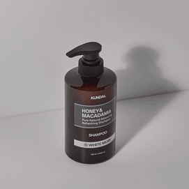 Honey & Macademia Hydro-Intensive Protein Premium Nature Shampoo 500ml #White Musk