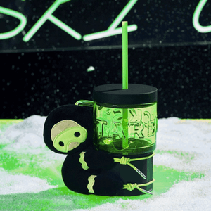 【Skiing Edition】Gingerbread Man Glass Mug 515ml
