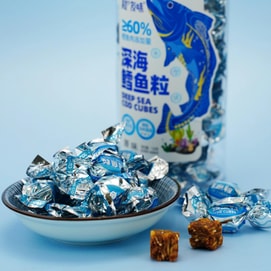 超友味 深海鳕鱼粒 原味 120g【鳕鱼肉含量≥60%】【添加益生元+DHA藻油 营养高蛋白】