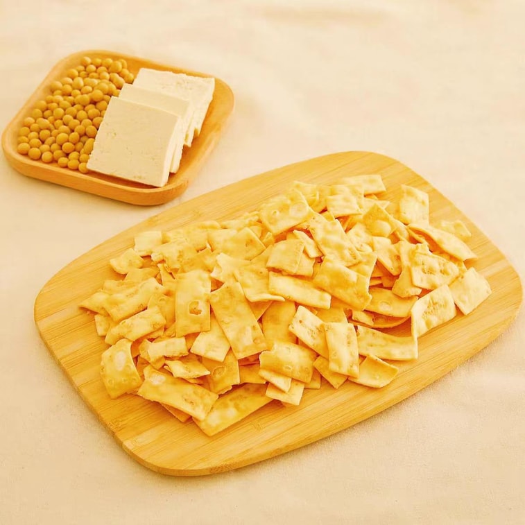 【中国直邮】 韩国 韩国其他(HOME) 其他(HOME) 其他(HOME) No Brand/诺倍得 豆腐脆片 进口豆腐小食 奶香酥脆芝麻饼干网红零食 膨化薯片【薄脆清香 轻盈美味】【营养高蛋白】 112g 3