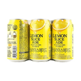 진짜 레몬 슬라이스 에이드 11.49 fl oz*6팩【GS25 선정】【한국 트렌드】