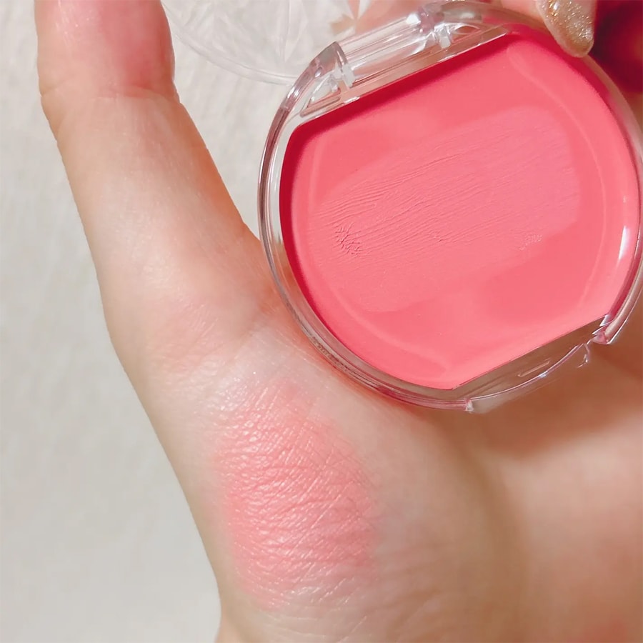 [Livraison directe du Japon] Japon CANMAKE Rouge à joues mono couleur naturel longue durée hydratant double usage lèvres et joues Kankanmei Rouge fantaisie 05 Orange miel 1 pièce