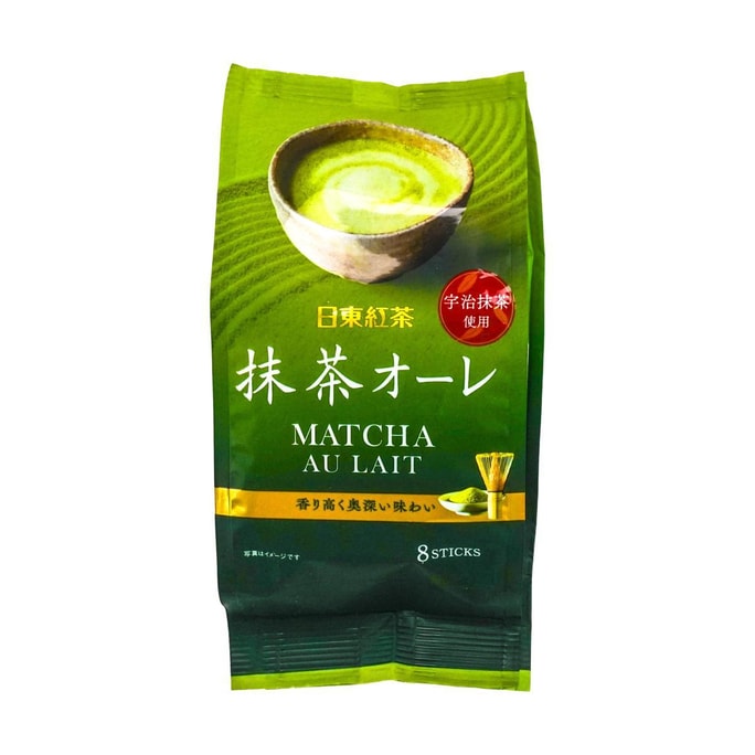 日本NITTOH日东红茶 抹茶拿铁 10包入