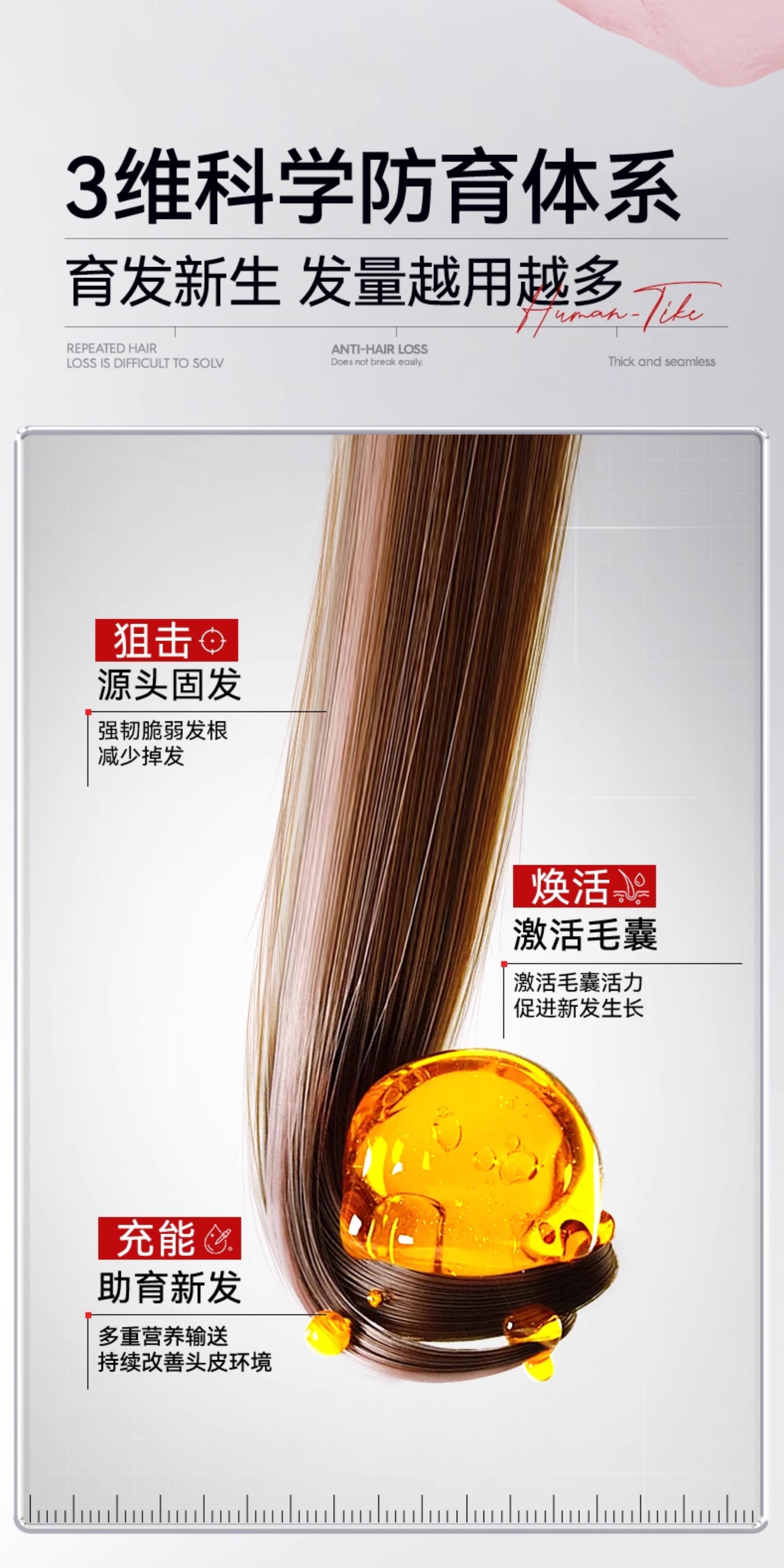 【中国直邮】 新加坡 Kuvive 防脱固发洗发水 生姜洗发水固发育发控油蓬松去屑洗头膏露男女正品 500ml/瓶