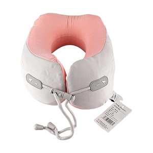 Memory Foam U-Shaped Neck Pillow Watermelon Pink【Slow Rebound Memory Foam】【Ergonomic Neck Support】【Portable Travel Design】