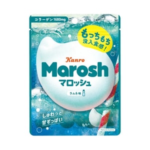 日本 KANRO Marosh 彈珠汽水口味軟糖 46g