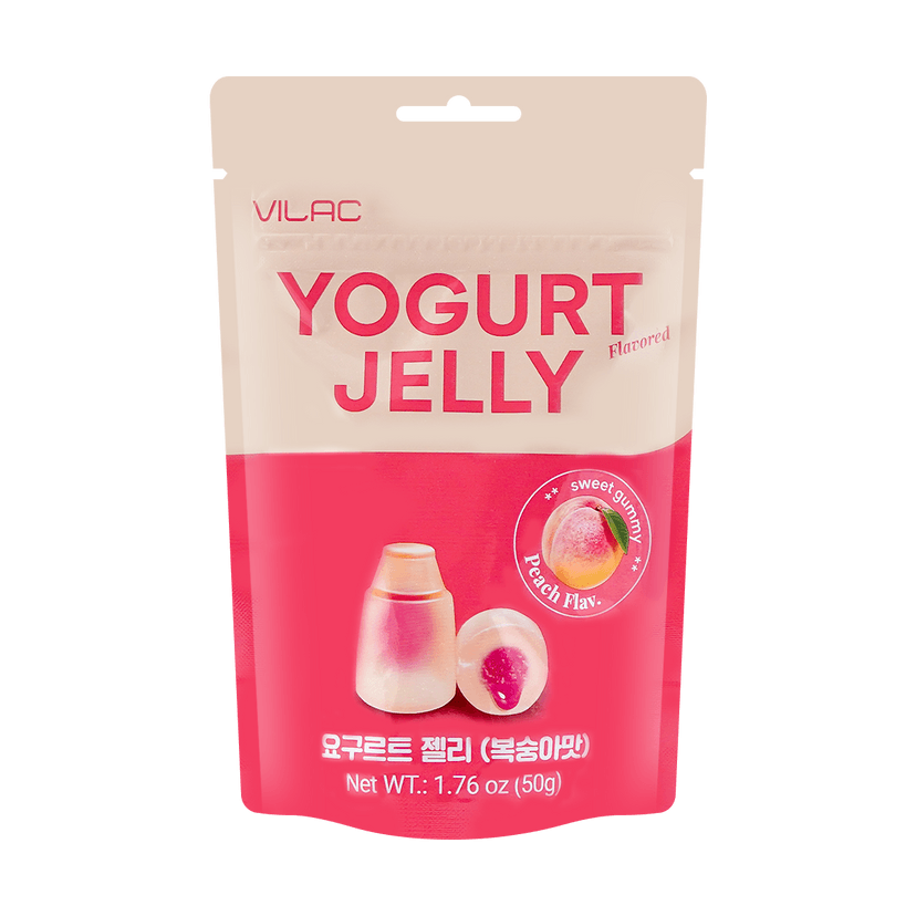 韩国VILAC 乳酸桃子夹心软糖 50g