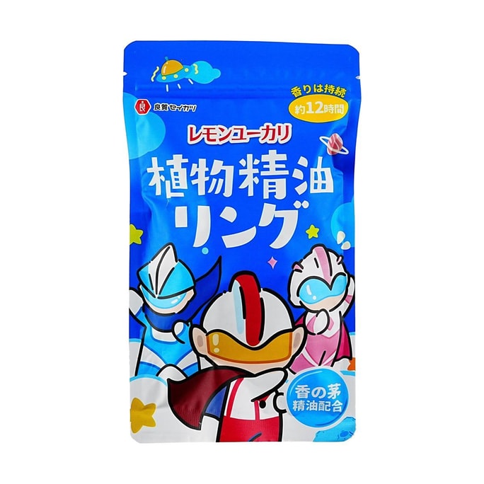 Wecan 플랜트 에센셜 오일 향 링 울트라맨 32개입