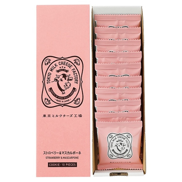 TOKYO MILK CHEESE FACTORY Strawberry Mascarpone Cookies