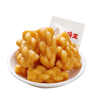 Mahua Snack Old Style Pastry Handmade Garlic Mahua 110g*1 Bag