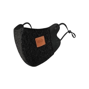 【中国直送】HSPM 冬用フリース裏地あったかフェイスマスク 3D立体型で小顔効果 高価値デザイン 防風 顔保護 アウトドア 旅行 防寒 ミッドナイトブラック 1枚