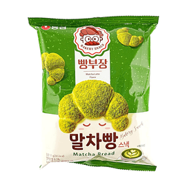 Ppang Bujang  Crispy Croissant,Matcha Latte Flavor,1.94 oz【GS25 Selected】【Korea Trendy】