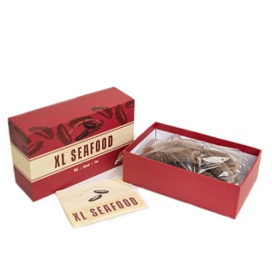 美国旭龙行 野生淡干海参 阿拉斯加红参 礼盒装  特级6年参 小号0.5磅  227克