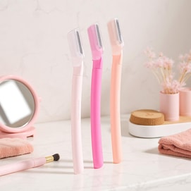 PREPARE Eyebrow Razor, 3 Piece