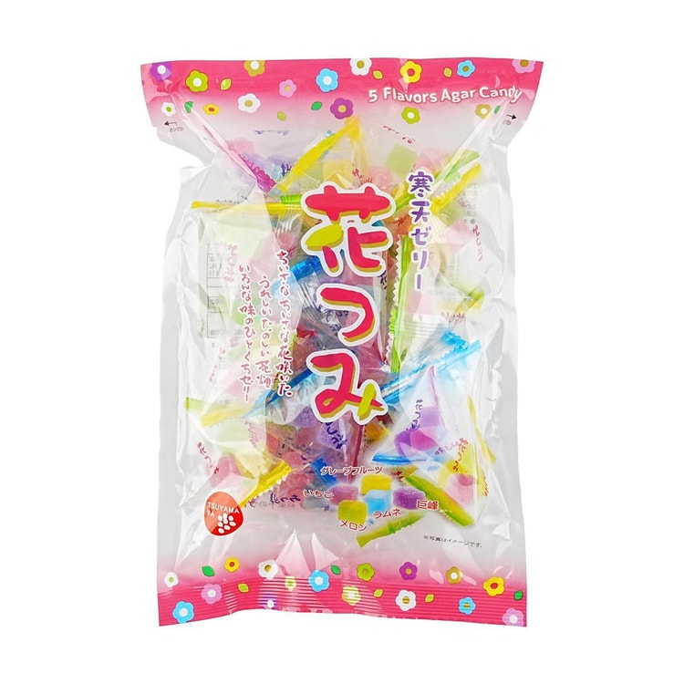 TSUYAMAYA Hanatsumi Jelly Gummy Candy 6.53 oz - Yami.com