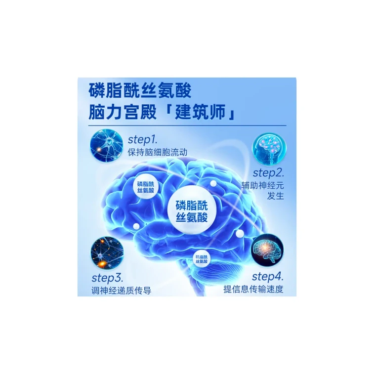 Brain Vitality Complex 30 Sachets/Box – DHA Omega-3 + Ginkgo Biloba + B-Vitamins 5