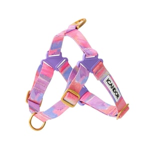 引っ張らないペット犬用ハーネス ミルキーウェイ M ネックライン39~45cm 胸囲44~51cm 5~8kg