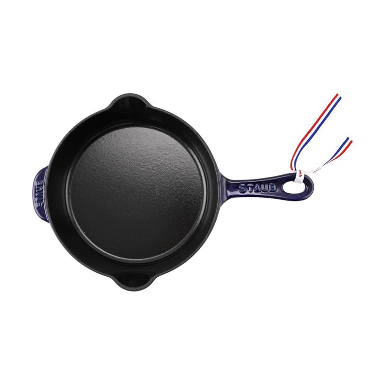 8.5인치 에나멜 주철 깊은 프라이팬 - 딥 블루 7