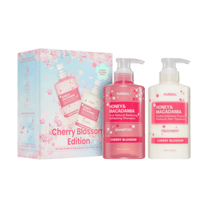 Product: Cherry Blossom Edition Honey & Macadamia Shampoo 500ml + Treatment 500ml