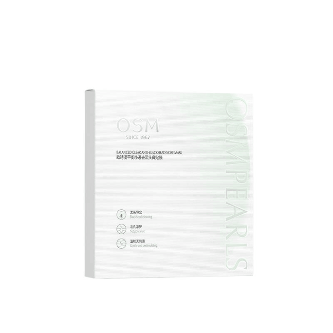 Balanced, Clear, Blackhead Removing Nasal Mask Official Pore Shrinking, Cleansing, Gentle 5 Tablets * 1 Box