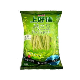 OISHI 上好佳 荷兰豆 芥末味 食材源头臻选 源于自然 尽享乐趣 清淡松脆好口味 50g
