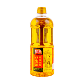 長生果 特香壓榨花生油 1L