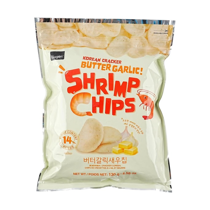 Butter Garlic Shrimp Chips 4.59 oz