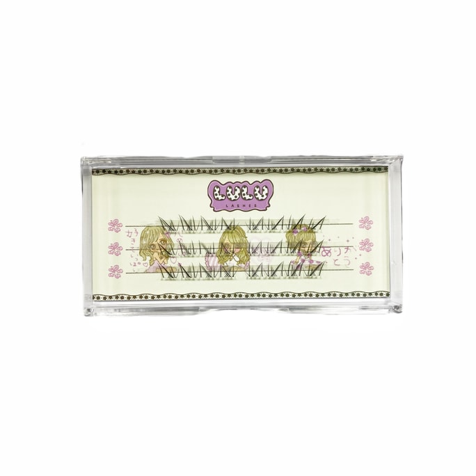 LULULASHES Shibuya Kitty Lower Lashes 24 Clusters Natural Cute