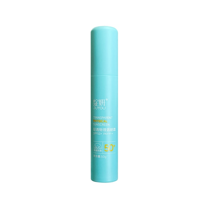 Transparent Physical Sunscreen Isolate Ultraviolet Rays Breathable And Natural Refreshing And Not Sticky 50g