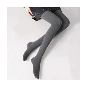 Autumn and winter thin fleece leggings, 1 piece, dark gray, high-waist slimming compression socks, can be worn outside, warm pants for spring and autumn, high elasticity, won’t sag, gray Miu style