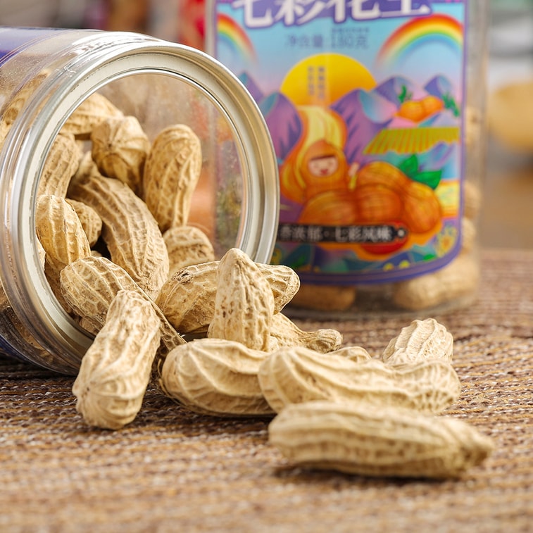 【中国直邮】 昕华悦 七彩花生礼盒 230g*6瓶装 4