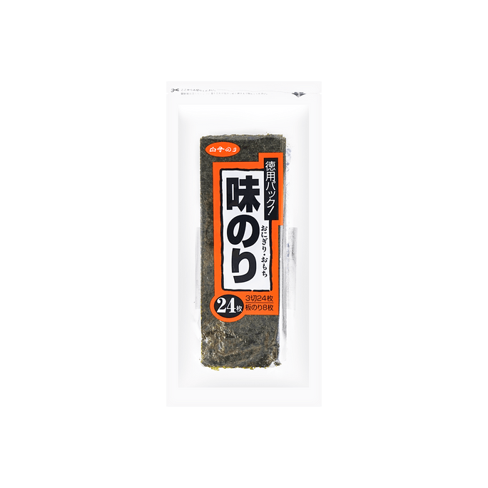 Aji Nori Tokuyo Seasoned Seaweed 24pc 20g