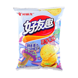 Potato Chips , Jianshouqing Wild Mushroom Flavor, 2.47oz 【Yunnan Style】