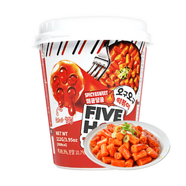 Instant Tteokbokki - Topokki , Spicy & Sweet Flavor ,Cup , 3.95 oz