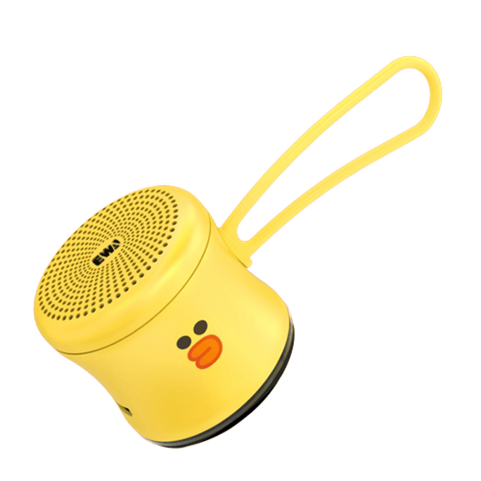 【中国直送】日本版 LINE FRIENDS Bluetoothスピーカー、高品質ワイヤレスサブウーファー、防水仕様、サリーチキン