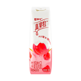 MengNiu ZhenGuoLi Yogurt Peach and Raspberry Flavor 240g