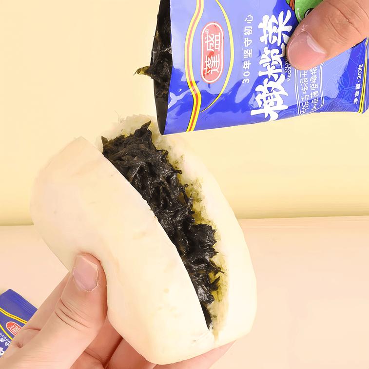 彭盛潮山風定番無添加オリーブ野菜、30g/パック、10パック入り。お粥、麺類、ご飯、炒め物などに最適です。 3