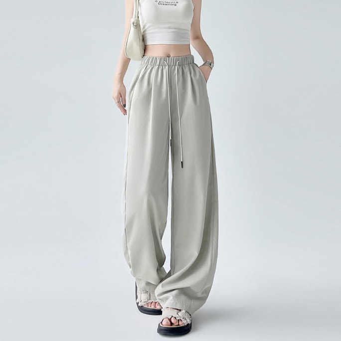 New Loose And Versatile Hanging Style Slimming Yamamoto Casual Pants H-1445-3 Light Khaki XL