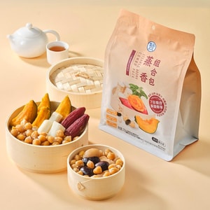 盒马 蒸香组合包 即食蔬菜豆子 270g【配料干净高纤高蛋白0脂】【内含南瓜山药蜜薯干鹰嘴豆白芸豆黑花芸豆】