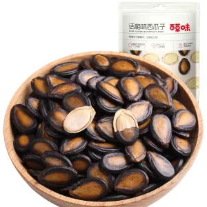 【中国直邮】 百草味 话梅味西瓜子108gx1袋坚果炒货大颗粒咸味黑瓜子休闲小零食