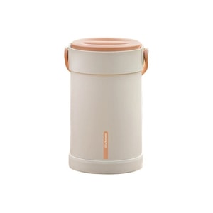 【中國直郵】 九陽 保溫便當盒上班族保溫桶不鏽鋼便當盒餐盒餐盒學生專餐 白色款-1.8L