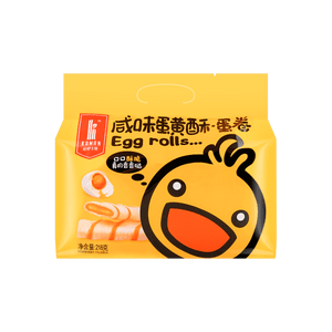 咔啰卡曼 流心酥蛋卷  咸蛋黄味 218g